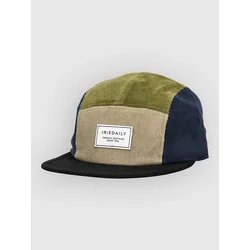 Iriedaily Corvin 5 Panel Cap olive navy