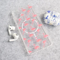 Maskica za Samsung A06/A065F Mag Case Nanobit Print Tropical Flamingos