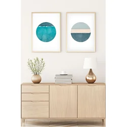Wallity Uramljena slika Huhu71, 30x40 cm , 2 dela