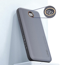 LDNIO Back up baterija P10, 10000mAh, 37Wh, 5V, 2.1A, LED display crna