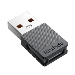USB-C v USB-A OTG adapter Mcdodo OT-6970 5Gbps, TPE, 5A - black