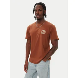 Billabong Majica EBYZT00605 Rjava Regular Fit