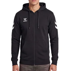 Hummel duks hmlGO 2.0 Chevron sa kapuljačom i rajsferšlusom za muškarce, crni
