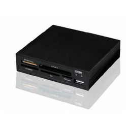 čitalec kartic vgradni 3,5 USB 2.0 I-BOX Črn-85v1 (ZP0016)