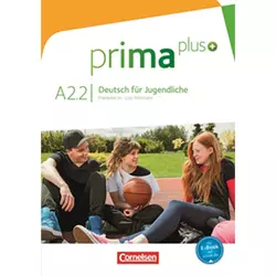 Prima plus A2.2, udžbenik – za 7.razred (sedma god. učenja) i za 8. razred (četvrta god. učenja)