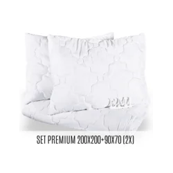 Premium zakonska odeja in vzglavnik 200x200 + 90x70 (2x) EMI