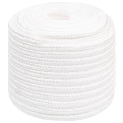 vidaXL Večnamenska uporabna vrv 16 mm 250 m Bela PP