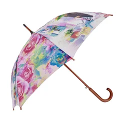 Deznik Avtomatsko odpiranje UMBRELLA AND MORE 103 cm Mesta 1