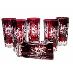Marika Kozarci za vodo Ruby Crystal 320 ml, mlinček za olive