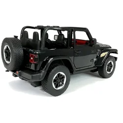 Otroški Auto R/C Jeep Wrangler Rubicon 1:14 Rastar Črna