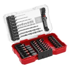 Einhell Set bitova i burgija M-Case S2-E6.3-1/4, Burgija za metal 2-6.5 mm, 39 komada