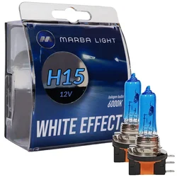 ŽARNICA MARBA LIGHT WHITE EFFECT H15 55/15W 12V