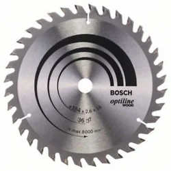 BOSCH List kružne testere Optiline Wood 184 x 16 x 2.6 mm. 36