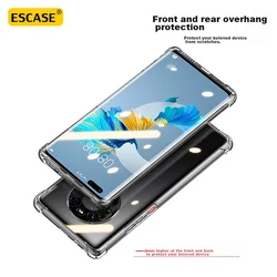 Escase Maska za mobilni telefon Huawei Mate 40 Pro, Providna