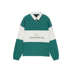 Pull&Bear Majica smaragd / bela