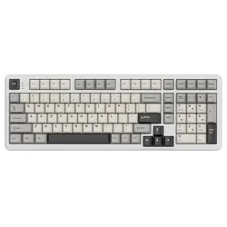 Bežična Gaming tastatura Attack Shark X98 Mehanička/Full Size/TriMode/Gasket/Cheese White