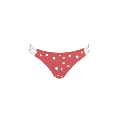 VIVID Bikini hlačke rdeča/off-bela