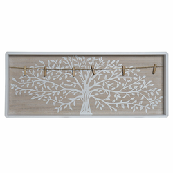 Okvir za Fotografije s Pričvršćivačima DKD Home Decor drvo Drvo MDF (60 x 4 x 24 cm)