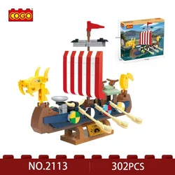 Cogo vikinški brod - broj delova: 302 ( 93665 )