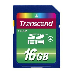 TRANSCEND memorijska kartica SD 16GB SDHC CLASS 4 TS16GSDHC4