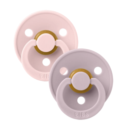 BIBS Cucle, 0-6m, 2 komada, Blossom & Dusky Lilac