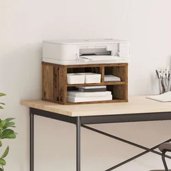 Držač za printer Staro drvo 40 x 32 x 22,5 cm Konstruirano drvo