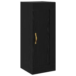 Ormar za Zid Crni hrast 34,5 x 34 x 90 cm Konstruirano drvo