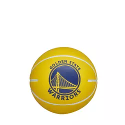 Wilson NBA DRIBBLER GOLDEN STATE WARRIORS, žoga mini, rumena WTB1100PDQGOL