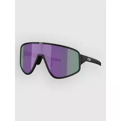 BLIZ Active Eyewear A004 Matte Black Sunglasses brown w purple multi