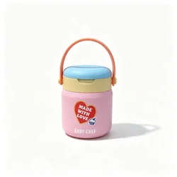 Baby Chef termo posuda za hranu roze 350ml