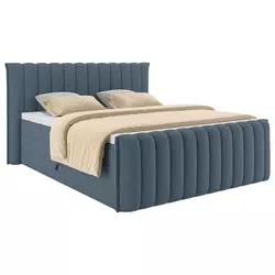 Boxspring Krevet Lina 200/220 cm , plava