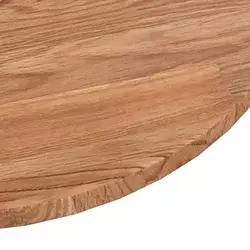 Okrugla stolna ploča smeđa O60x1,5 cm tretirana hrastovina