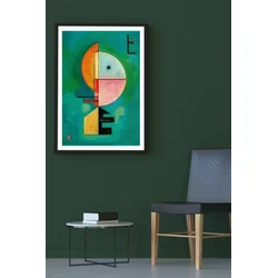Wallity Dekorativna uramljena slika, 33x48cm, Šarena
