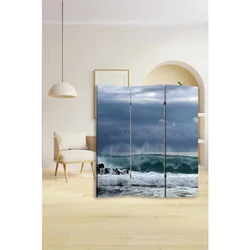 Aberto Design paravan, 120x180x5cm, šareni