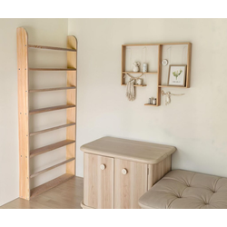 Hanah Home Polica za dečiju sobu BLTYZ-AKTV033, 120x8x50 cm, Boje hrasta