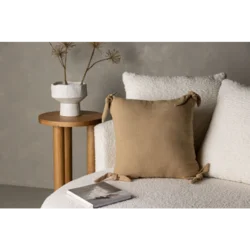 Venture Design Prevleka za blazino Nora 40x40 cm rjava