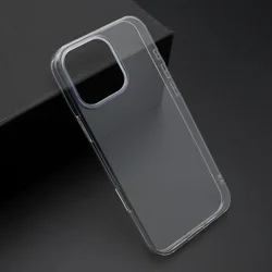 Maska Futrola ULTRA TANKI PROTECT silikon za iPhone 16 Pro Max providna (bela)