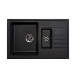 Granitna sudopera XQuadro 1.5D crna