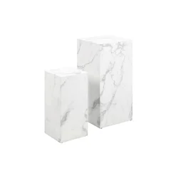 Livetastic Set Mizic Marble, Bela, 2-Delni