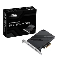 ASUS razširitvena kartica USB4 PCIe Gen4, PCIe 4.0 x4, 2x USB4 Type-C, 2x DP