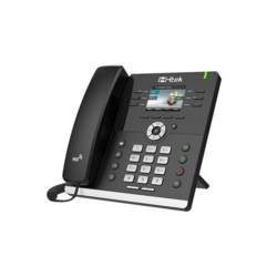 TipTel Telefon s kabelom, VoIP TipTel Htek UC923 Handsfree, Priključak za slušalice TFT/LCD u boji Crna