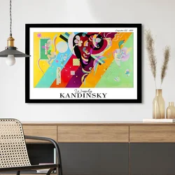 4262SYHKANDINSKY-006 Višenamenska Dekorativna Slika u Ram