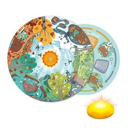 Hape Puzzle - štiri letni časi