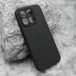 Maska silikon CARBON LIGHT za Honor X8c/ crna