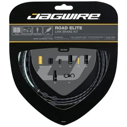 SET SAJLE+BUŽIR KOČNICE ROAD/MTB JAGWIRE ELITE LINK black