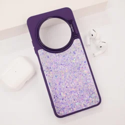 Maska za telefon Crystal Dots za Xiaomi Redmi 14C, Lavanda