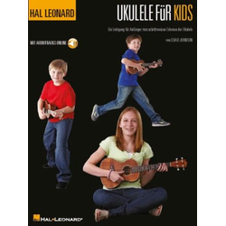 HAL LEONARD UKULELE FUR KIDS + AUDIO ONLINE