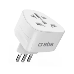 SBS ADAPTER POTOVALNO OMREŽJE ADAPTER IT ITALIJA ITALIJA VTIČNICA BELA