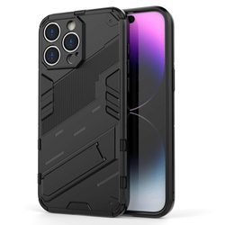 Robusten ovitek Impact Superior za iPhone 15 Pro Max - črn