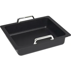 AMT GASTROGUSS GN-posoda 1/2, z ročaji, primerna za indukcijo, globina: 55 mm.